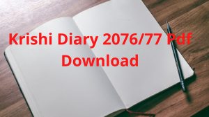 Krishi Diary, Krishidiary2077